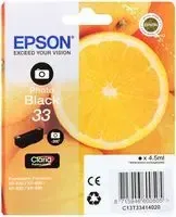 33 Original Ink Cartridge, Photo Black - C13T33414010