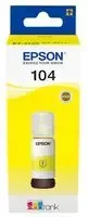 104 EcoTank Ink Refill Bottle, Yellow - C13T00P440