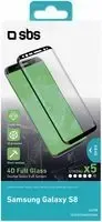 Tempered Glass Screen Protector for Samsung Galaxy S8 - Black Edge - TESCREEN4DSAS8K