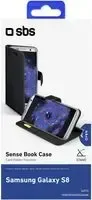 Sense Book Case for Samsung Galaxy S8 - Black - TEBOOKSENSESAS8K