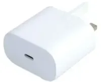 Super Fast Mains Charger 25W USB-C, White - EP-TA800UWE