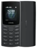 Nokia 105 (2023) Dual SIM SIM Free Mobile Phone, Black - 1GF019CPA2L05